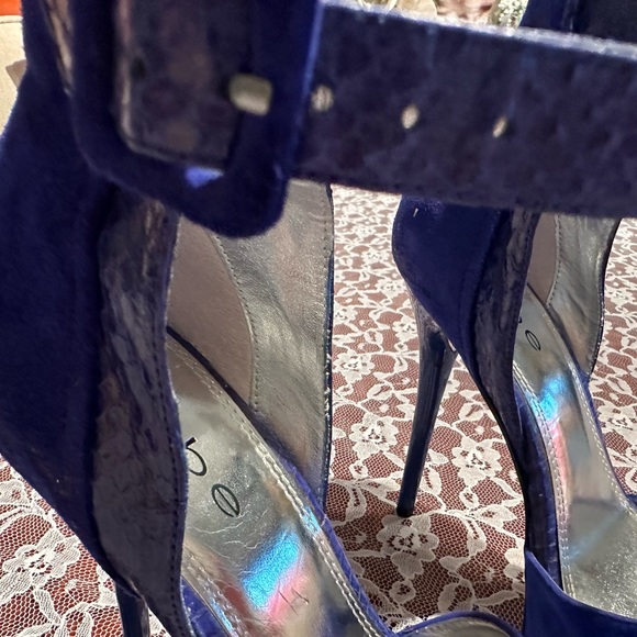 Bebe platform blue shoes !! - Picture 4 of 16